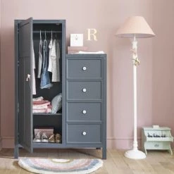 Maisons Du Monde Armoires Enfant Armoire 1 Porte 4 Tiroirs Bleu Nuit 12 Maisons Du Monde Armoires Enfant Armoire 1 Porte 4 Tiroirs Bleu Nuit -Armoires enfant Soldes armoire 1 porte 4 tiroirs bleu nuit 1000 8 31 215568 6