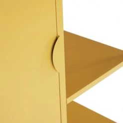 Maisons Du Monde Armoires Enfant Armoire 1 Porte Battante En Métal Jaune -Armoires enfant Soldes armoire 1 porte battante en metal jaune 1000 8 10 225428 3