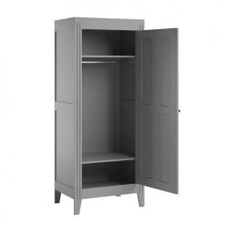 Vox Armoires Enfant Armoire 1 Porte Gris -Armoires enfant Soldes armoire 1 porte gris 1