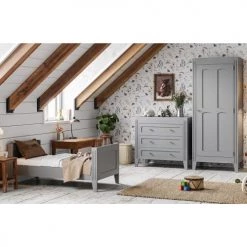 Vox Armoires Enfant Armoire 1 Porte Gris -Armoires enfant Soldes armoire 1 porte gris 3