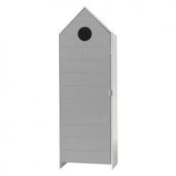 Vipack Armoires Enfant Armoire 1 Porte Gris