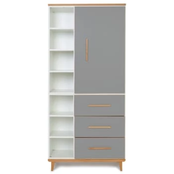 Wookids Armoires Enfant Armoire 198cm 1 Porte 3 Tiroirs Bleu Ciel 8 Wookids Armoires Enfant Armoire 198cm 1 Porte 3 Tiroirs Bleu Ciel – Image 6