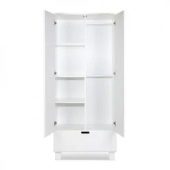 Klups Armoires Enfant Armoire 2 Portes 1 Tiroir Blanc -Armoires enfant Soldes armoire 2 portes 1 tiroir blanc 12