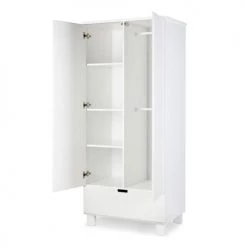Klups Armoires Enfant Armoire 2 Portes 1 Tiroir Blanc -Armoires enfant Soldes armoire 2 portes 1 tiroir blanc 13