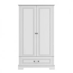 Bellamy Armoires Enfant Armoire 2 Portes 1 Tiroir Blanc -Armoires enfant Soldes armoire 2 portes 1 tiroir blanc 6