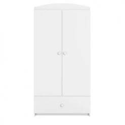 Kocot Kids Armoires Enfant Armoire 2 Portes 1 Tiroir Blanc -Armoires enfant Soldes armoire 2 portes 1 tiroir blanc 9