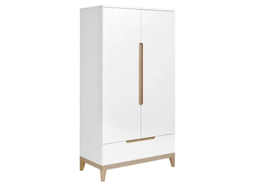 Nateo Concept Armoires Enfant Armoire 2 Portes 1 Tiroir Blanc Et Hêtre 3 Nateo Concept Armoires Enfant Armoire 2 Portes 1 Tiroir Blanc Et Hêtre