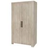 Altobuy Armoires Enfant Armoire 2 Portes 118cm Aspect Bois Clair -Armoires enfant Soldes armoire 2 portes 118cm aspect bois clair