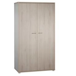 Sauthon Armoires Enfant Armoire 2 Portes 188x56x103cm Beige 13 Sauthon Armoires Enfant Armoire 2 Portes 188x56x103cm Beige -Armoires enfant Soldes armoire 2 portes 188x56x103cm beige 4