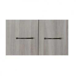 Sauthon Armoires Enfant Armoire 2 Portes 188x56x103cm Gris Foncé -Armoires enfant Soldes armoire 2 portes 188x56x103cm gris fonce 3