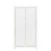 Bopita Armoires Enfant Armoire 2-portes Avec Rainures Blanc En MDF Et Panneaux De Particules -Armoires enfant Soldes armoire 2 portes avec rainures blanc en mdf et panneaux de particules
