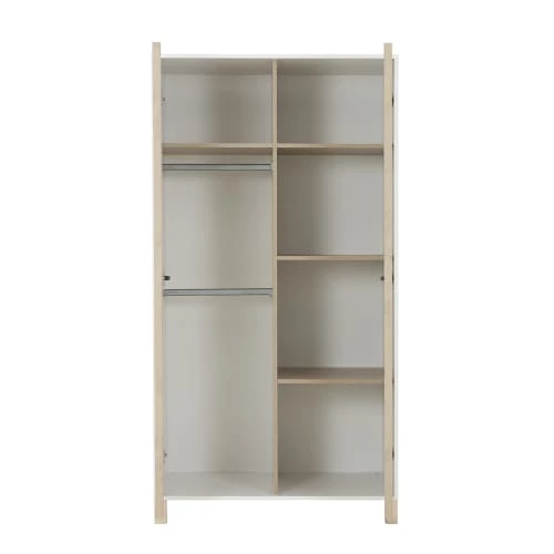 Galipette Armoires Enfant Armoire 2 Portes Blanc 6 Galipette Armoires Enfant Armoire 2 Portes Blanc – Image 4