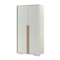 Vipack Armoires Enfant Armoire 2 Portes Blanc