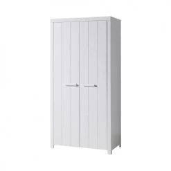 Vipack Armoires Enfant Armoire 2 Portes Blanc