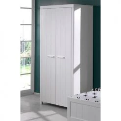 Vipack Armoires Enfant Armoire 2 Portes Blanc -Armoires enfant Soldes armoire 2 portes blanc 42