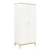 Bopita Armoires Enfant Armoire 2 Portes Blanc Chêne -Armoires enfant Soldes armoire 2 portes blanc chene