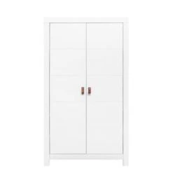 Bopita Armoires Enfant Armoire 2-portes Blanc En MDF Et Panneaux De Particules