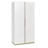 Nateo Concept Armoires Enfant Armoire 2 Portes Blanc Et Chêne Clair -Armoires enfant Soldes armoire 2 portes blanc et chene clair
