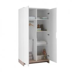 Galipette Armoires Enfant Armoire 2 Portes Blanc Naturel 9 Galipette Armoires Enfant Armoire 2 Portes Blanc Naturel -Armoires enfant Soldes armoire 2 portes blanc naturel 10