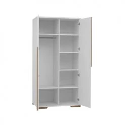 Pinio Armoires Enfant Armoire 2 Portes Blanc Naturel -Armoires enfant Soldes armoire 2 portes blanc naturel 17
