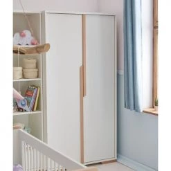 Pinio Armoires Enfant Armoire 2 Portes Blanc Naturel -Armoires enfant Soldes armoire 2 portes blanc naturel 18
