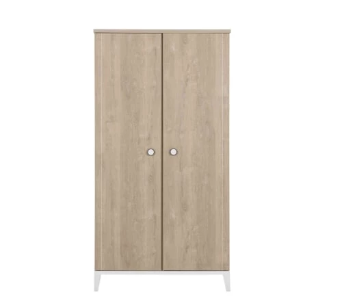 Galipette Armoires Enfant Armoire 2 Portes En Bois Imitation Chêne Blond 58cm 4 Galipette Armoires Enfant Armoire 2 Portes En Bois Imitation Chêne Blond 58cm – Image 2