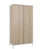Galipette Armoires Enfant Armoire 2 Portes En Bois Imitation Chêne Blond 58cm -Armoires enfant Soldes armoire 2 portes en bois imitation chene blond 58cm
