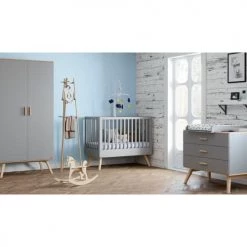 Vox Armoires Enfant Armoire 2 Portes Gris -Armoires enfant Soldes armoire 2 portes gris 12
