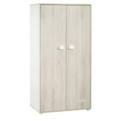 BabyPrice Armoires Enfant Armoire Chambre 2 Portes 168x85x57cm En Bois Gris Foncé 11 BabyPrice Armoires Enfant Armoire Chambre 2 Portes 168x85x57cm En Bois Gris Foncé -Armoires enfant Soldes armoire 2 portes hetre 168x85x57cm en bois beige