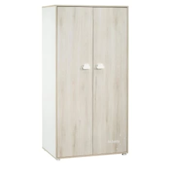 BabyPrice Armoires Enfant Armoire Chambre 2 Portes 168x85x57cm En Bois Gris Foncé 7 BabyPrice Armoires Enfant Armoire Chambre 2 Portes 168x85x57cm En Bois Gris Foncé – Image 5