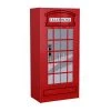 Vipack Armoires Enfant Armoire 2 Portes London Rouge -Armoires enfant Soldes armoire 2 portes london rouge