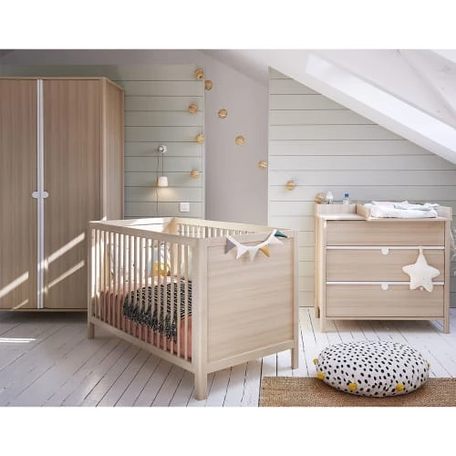 Galipette Armoires Enfant Armoire 2 Portes Naturel 4 Galipette Armoires Enfant Armoire 2 Portes Naturel – Image 2