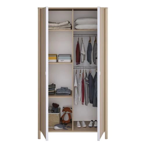 Galipette Armoires Enfant Armoire 2 Portes Naturel 5 Galipette Armoires Enfant Armoire 2 Portes Naturel – Image 3