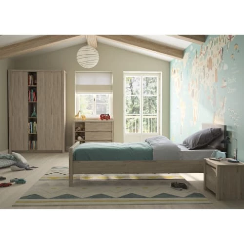 Gami Armoires Enfant Armoire 2 Portes Naturel 8 Gami Armoires Enfant Armoire 2 Portes Naturel – Image 6