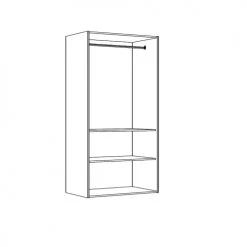 Terre De Nuit Armoires Enfant Armoire 2 Portes Ours Teddy 57cm -Armoires enfant Soldes armoire 2 portes ours teddy 57cm 3