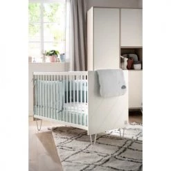 Sauthon Armoires Enfant Armoire 3 Portes 1 Niche 199x56x101cm Blanc -Armoires enfant Soldes armoire 3 portes 1 niche 199x56x101cm blanc 3