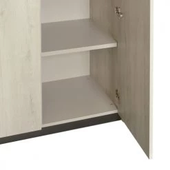 Altobuy Armoires Enfant Armoire 3 Portes 165cm Aspect Bois Blanchi -Armoires enfant Soldes armoire 3 portes 165cm aspect bois blanchi 5
