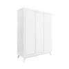 Bopita Armoires Enfant Armoire 3 Portes Blanc