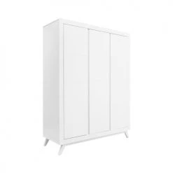Bopita Armoires Enfant Armoire 3 Portes Blanc