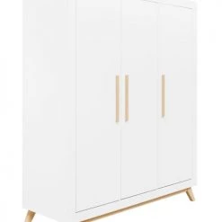 Bopita Armoires Enfant Armoire 3 Portes Blanc -Armoires enfant Soldes armoire 3 portes blanc 3