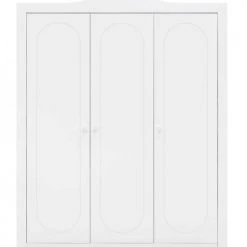 Bopita Armoires Enfant Armoire 3 Portes Blanc