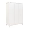 Bopita Armoires Enfant Armoire 3 Portes Blanc -Armoires enfant Soldes armoire 3 portes blanc 40