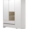 Vipack Armoires Enfant Armoire 3 Portes Blanc -Armoires enfant Soldes armoire 3 portes blanc 46