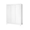 Pinio Armoires Enfant Armoire 3 Portes Blanc -Armoires enfant Soldes armoire 3 portes blanc 54