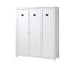 Vipack Armoires Enfant Armoire 3 Portes Blanc -Armoires enfant Soldes armoire 3 portes blanc 57