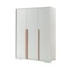 Vipack Armoires Enfant Armoire 3 Portes Blanc