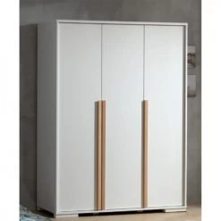 Vipack Armoires Enfant Armoire 3 Portes Blanc -Armoires enfant Soldes armoire 3 portes blanc 62
