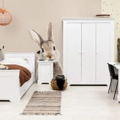 Bopita Armoires Enfant Armoire 3 Portes Blanc -Armoires enfant Soldes armoire 3 portes blanc 67