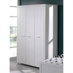 Vipack Armoires Enfant Armoire 3 Portes Blanc -Armoires enfant Soldes armoire 3 portes blanc 79