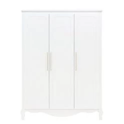 Bopita Armoires Enfant Armoire 3-portes Blanc En MDF Et Panneaux De Particules